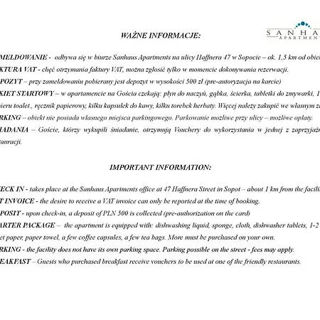 Sanhaus - Oslo - Stylowe Z Klimatyzacja Apartment Zoppot