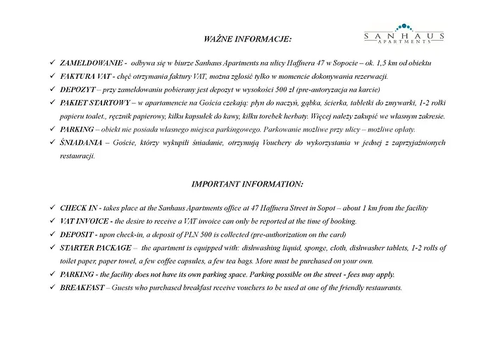 Sanhaus - Oslo - Stylowe Z Klimatyzacja Appartement Sopot